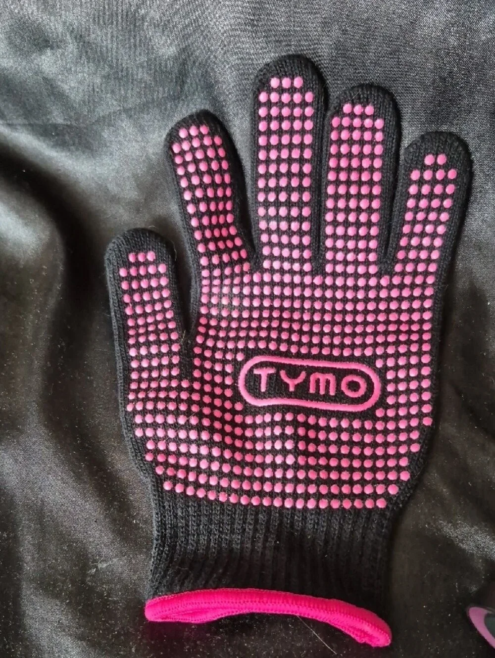 Pink and Black Hair Straightener Brush